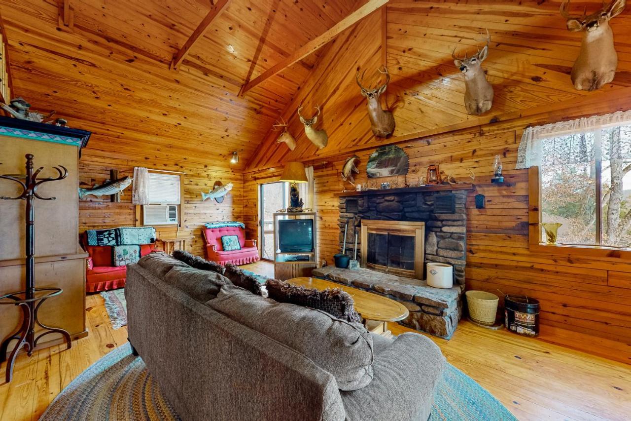 Charlie'S Ol' Fishing Cabin Eureka Springs Buitenkant foto