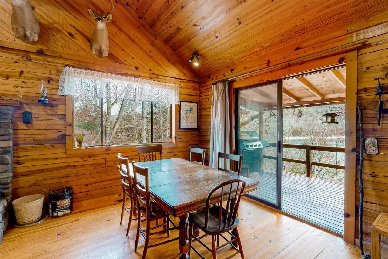 Charlie'S Ol' Fishing Cabin Eureka Springs Buitenkant foto