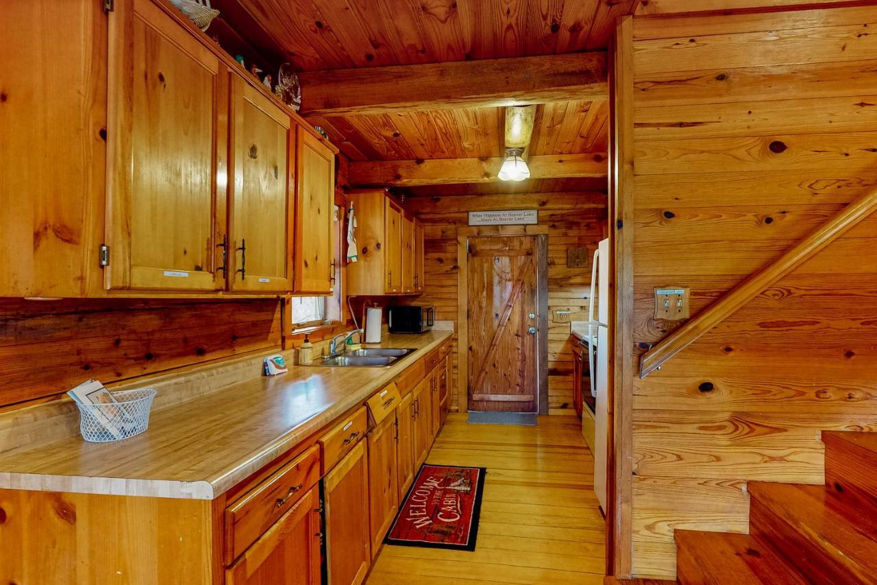 Charlie'S Ol' Fishing Cabin Eureka Springs Buitenkant foto