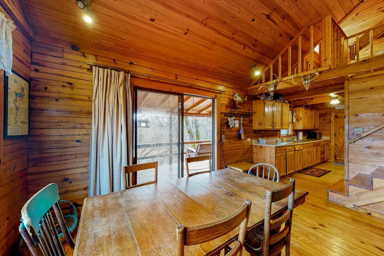 Charlie'S Ol' Fishing Cabin Eureka Springs Buitenkant foto